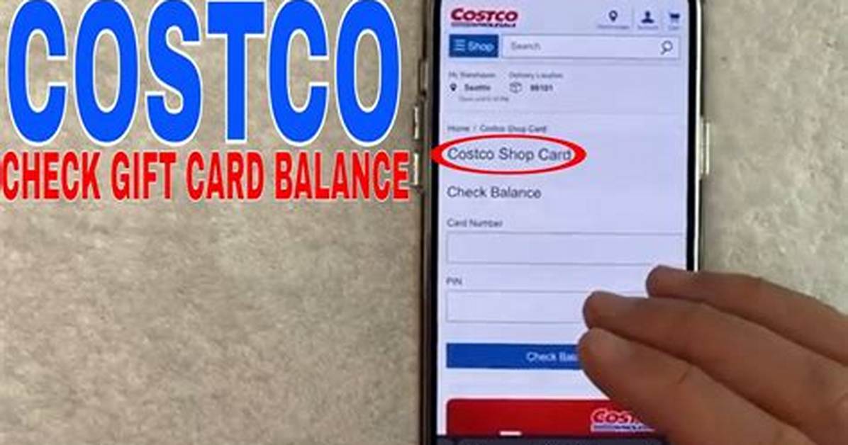 Affected Costco Gift Card Balance Verification Member Letters And