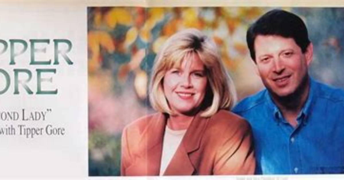 Al Gore and Tipper Gore A
