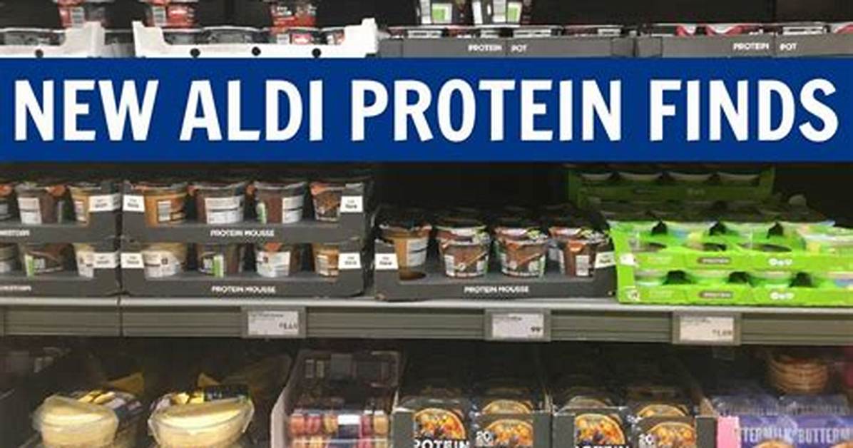 Aldi Finds Alert High Fiber Desserts and Healthy Treats Under 5