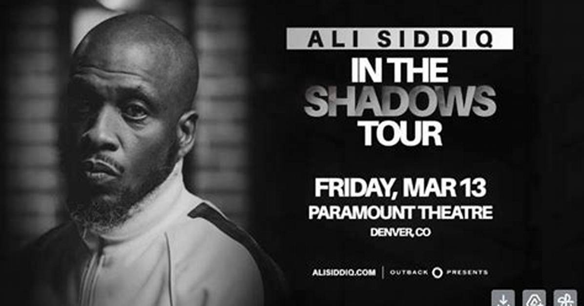 Ali Siddiq Tour Expansion High Demand Sparks New National Stand Up