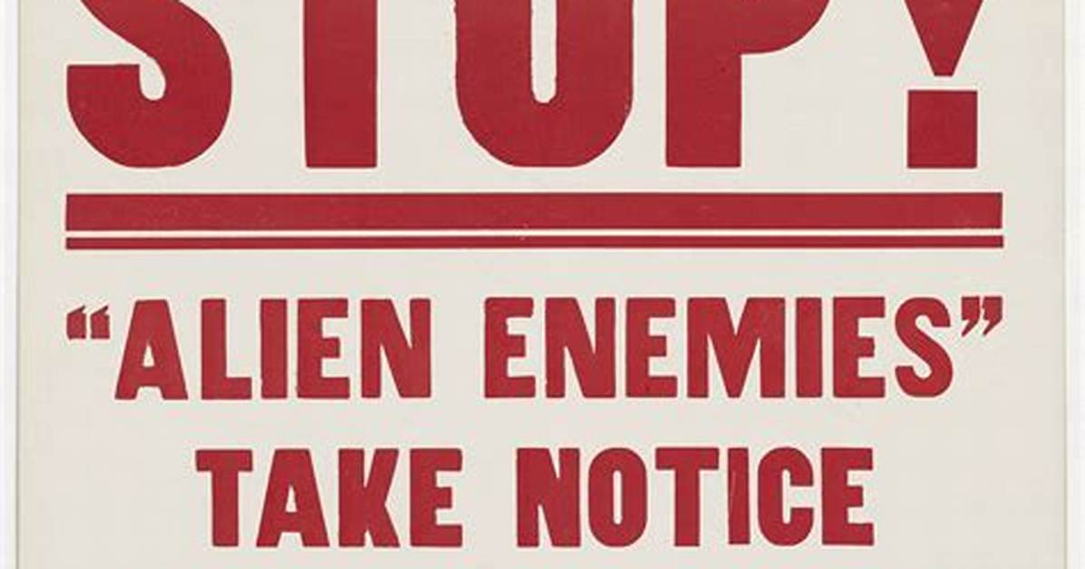 Alien Enemies Act Flights Halted Emergency Injunction Timeline and Key