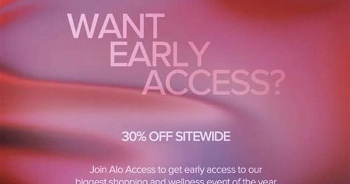 Alo Anniversary Sale Opens to All Timeline Top 21 Deals And