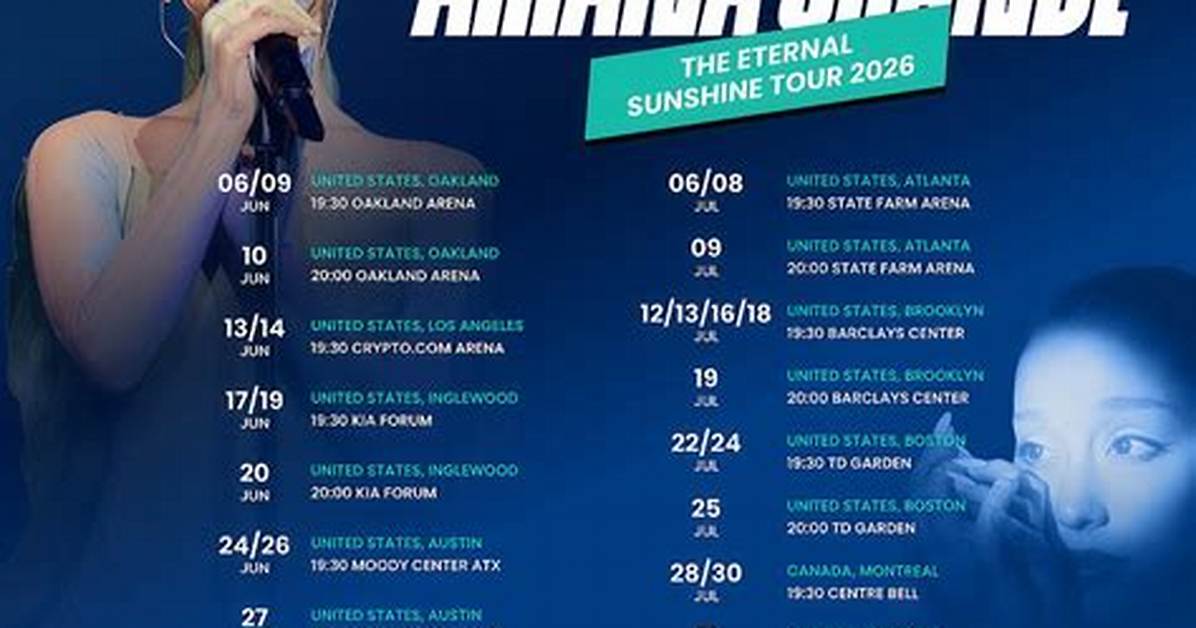 Ariana Grande Boston Tour Dates Fact Check Rescheduled Shows Venue Rules And