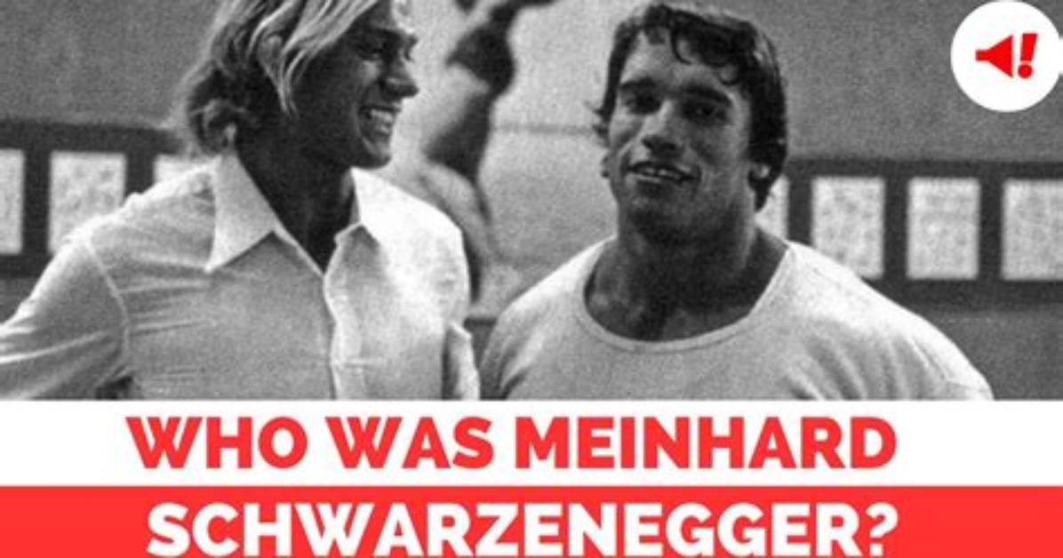 Arnold Schwarzenegger and Brother Meinhard Archival Photos And