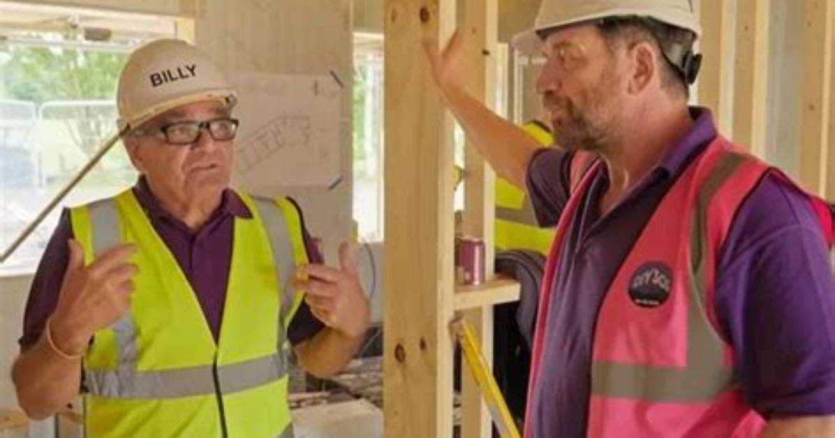Billy Byrne in Diy Sos Best Moments and Most Emotional