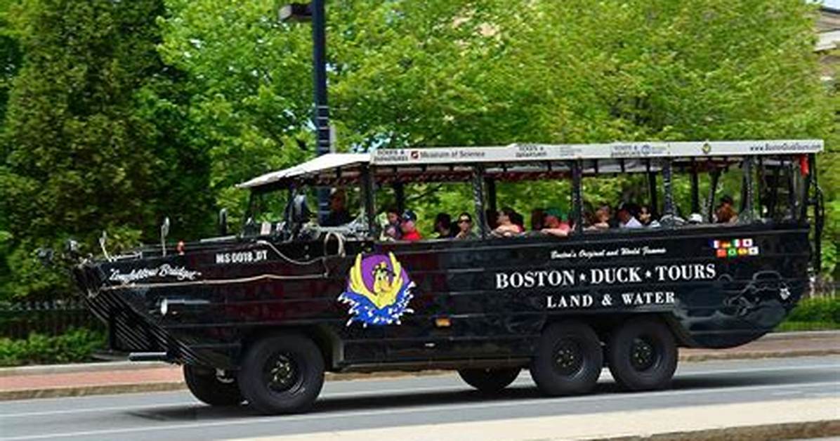 Boston Duck Boat Incident Timeline from Tourist Hospitalization To
