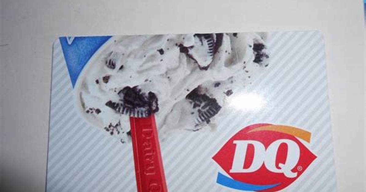 Can You Check Dairy Queen Gift Card Balances in the Dq App