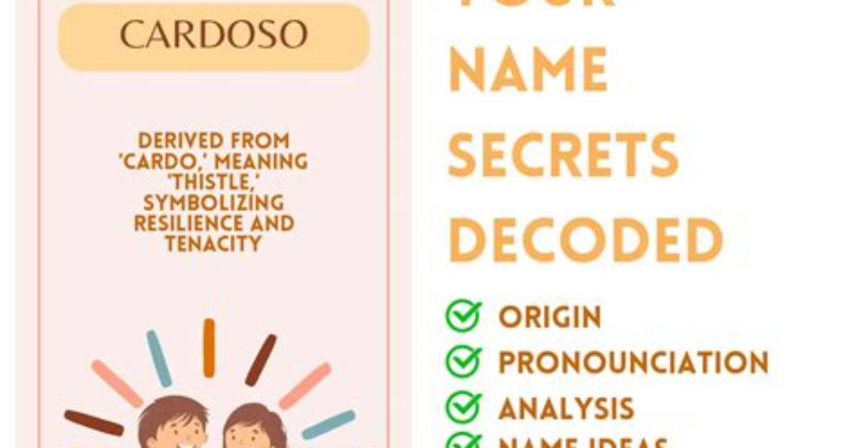 Cardoso Meaning And