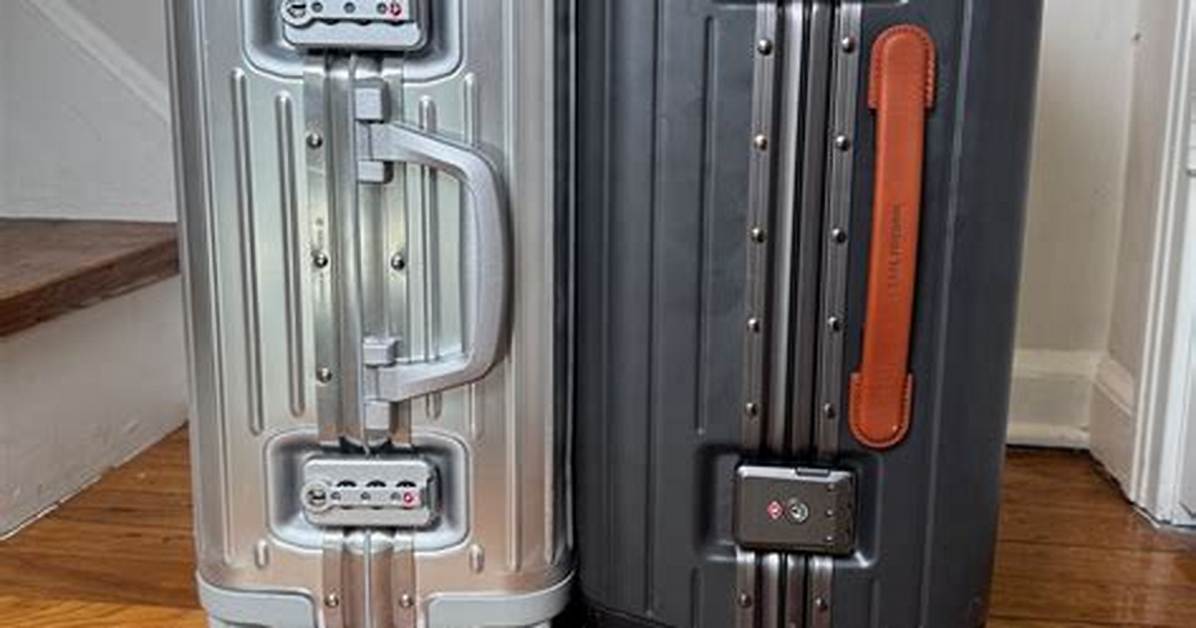 Carl Friedrik vs Rimowa and Away the Luxury Carry on Showdown