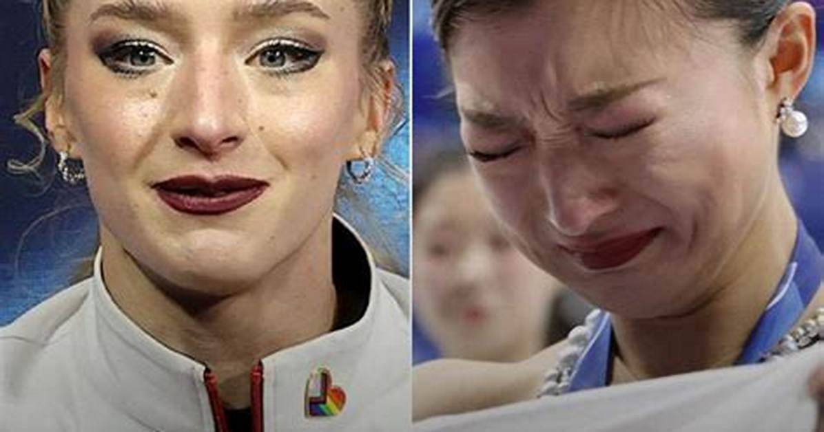 Caught on Camera Amber Glenn S Reaction to Rival