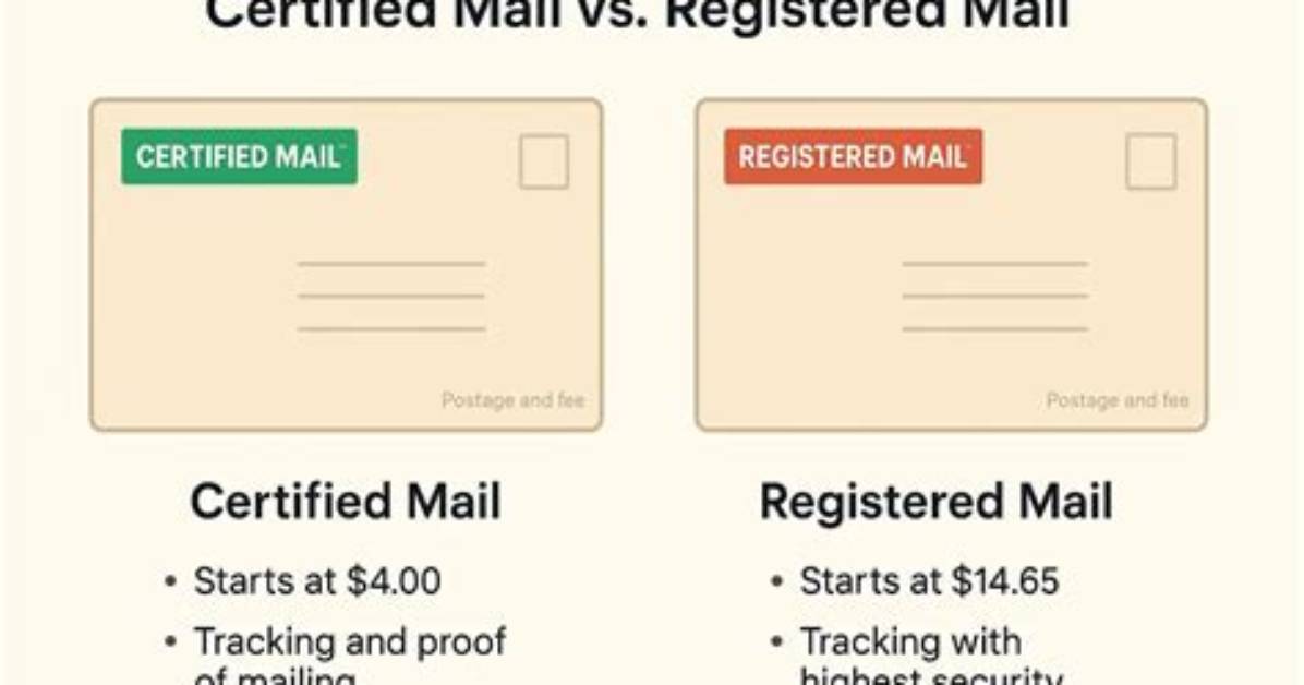 Certified Mail vs in Person the Proof on What