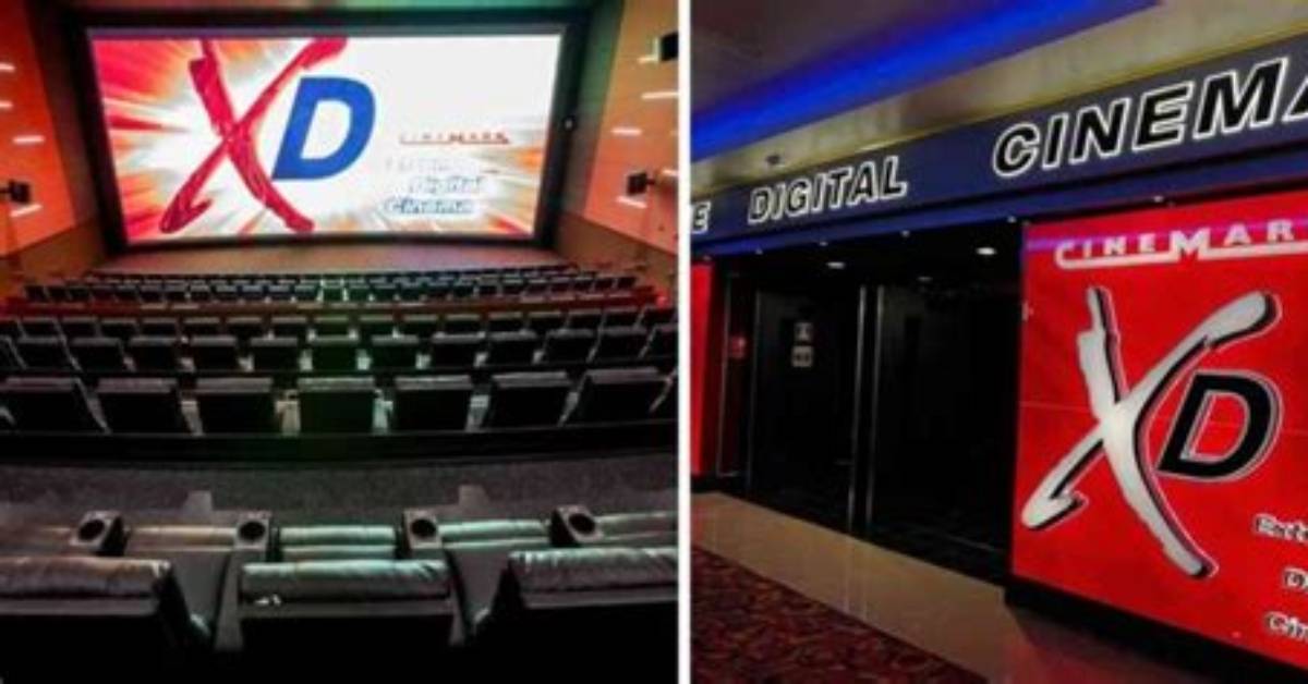 Cinemark Xd vs Standard Theater Screens Side by Side Visual And