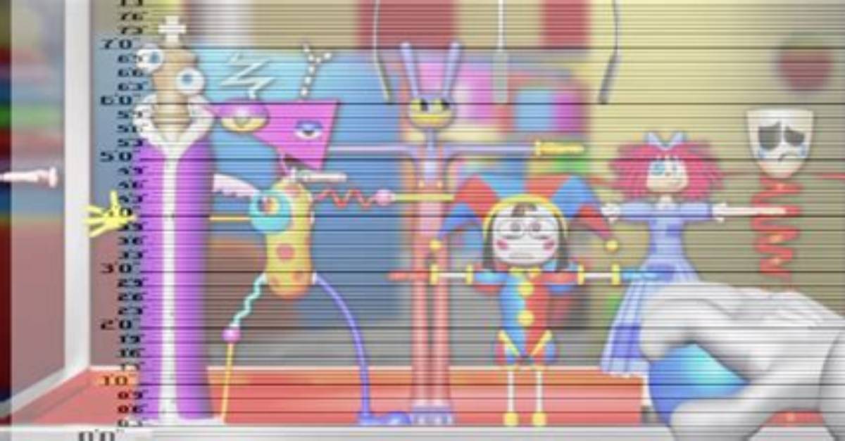 Complete Digital Circus Height Guide How Tall Is Pomni and The