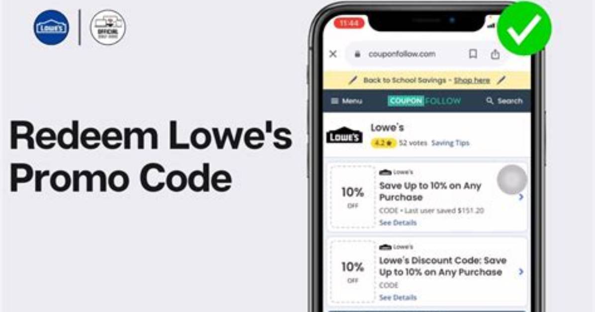 Complete Lowe S Discount Code Guide How to Save Big On