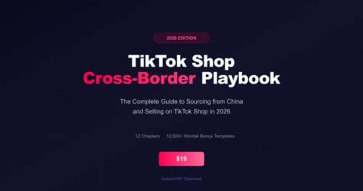 Complete Playbook for Selling on Tiktok Shop Setup Live Broadcasting and Multi