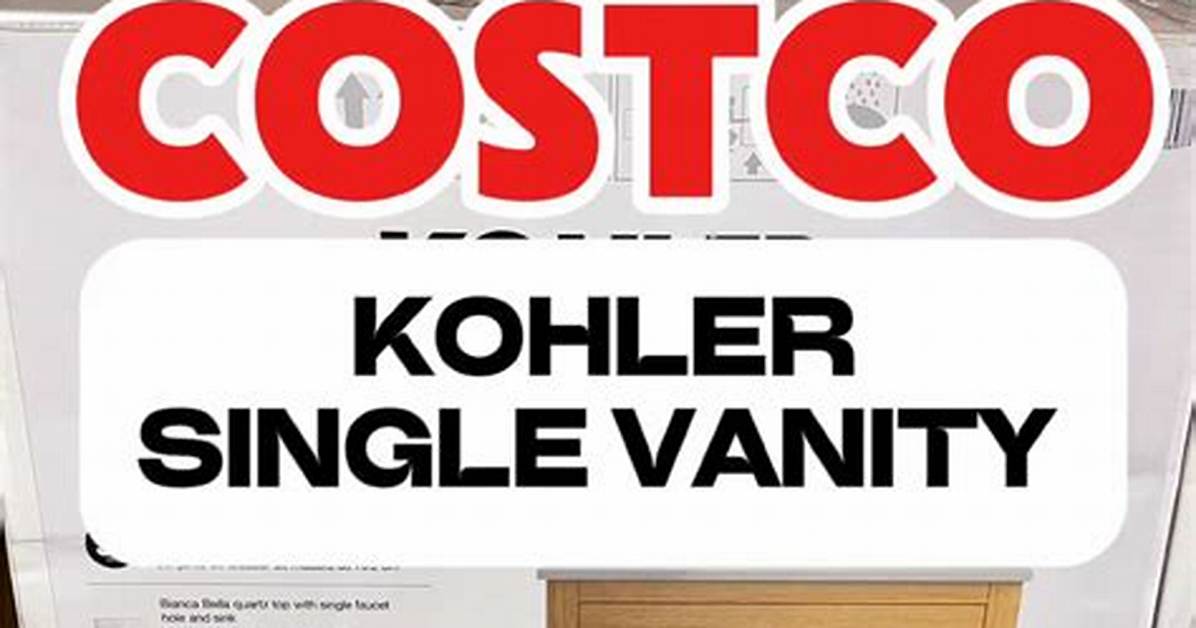 Costco Bathroom Vanity Steal How Shoppers Are Getting the Pottery Barn Look For