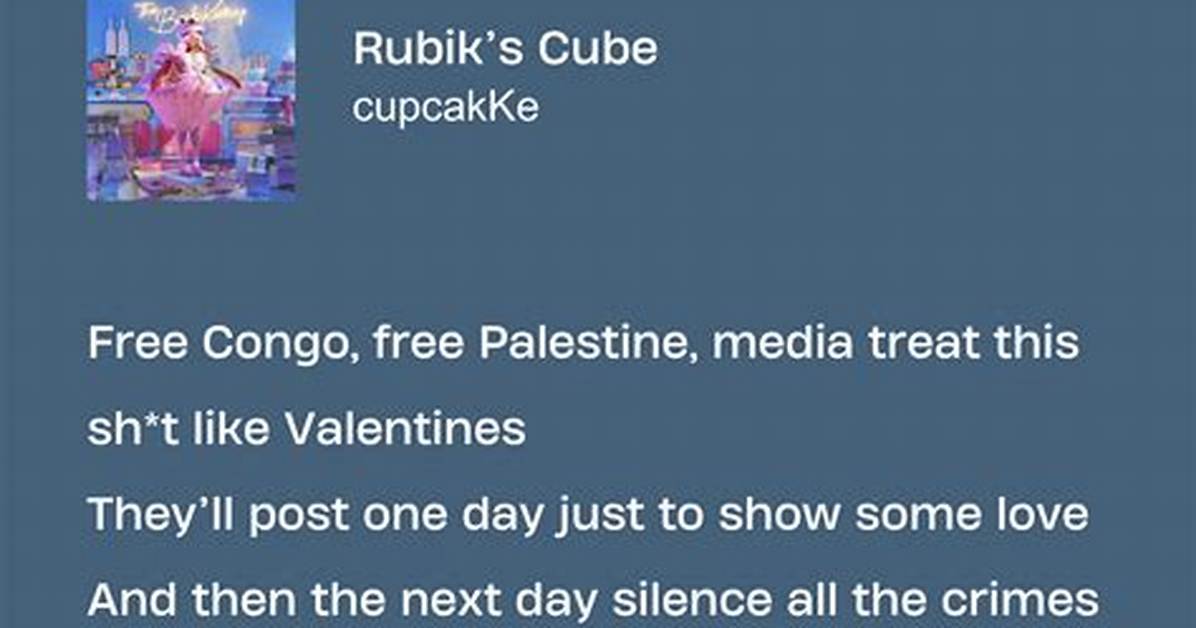 Cupcakke Free Palestine Lyrics Breakdown Audio Clues And