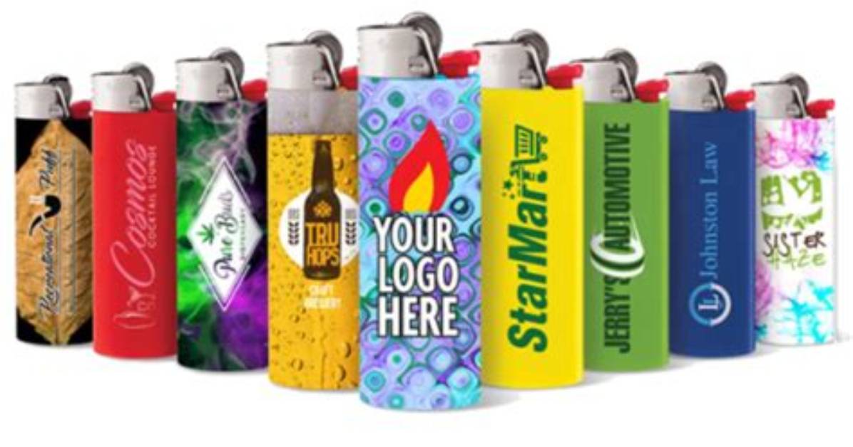 Custom Bic Lighter Printing Tested Full Color Wraps vs Direct Pad