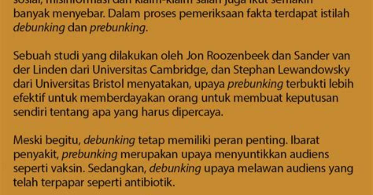 Debunking the Danger Are