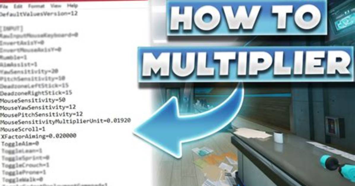 Default R6 Sensitivity Multiplier Explained the Exact Config Numbers and In