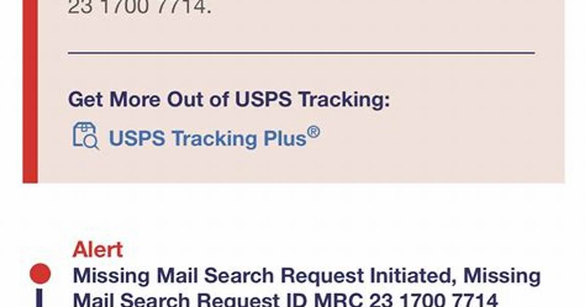Do Missing Mail Requests Actually