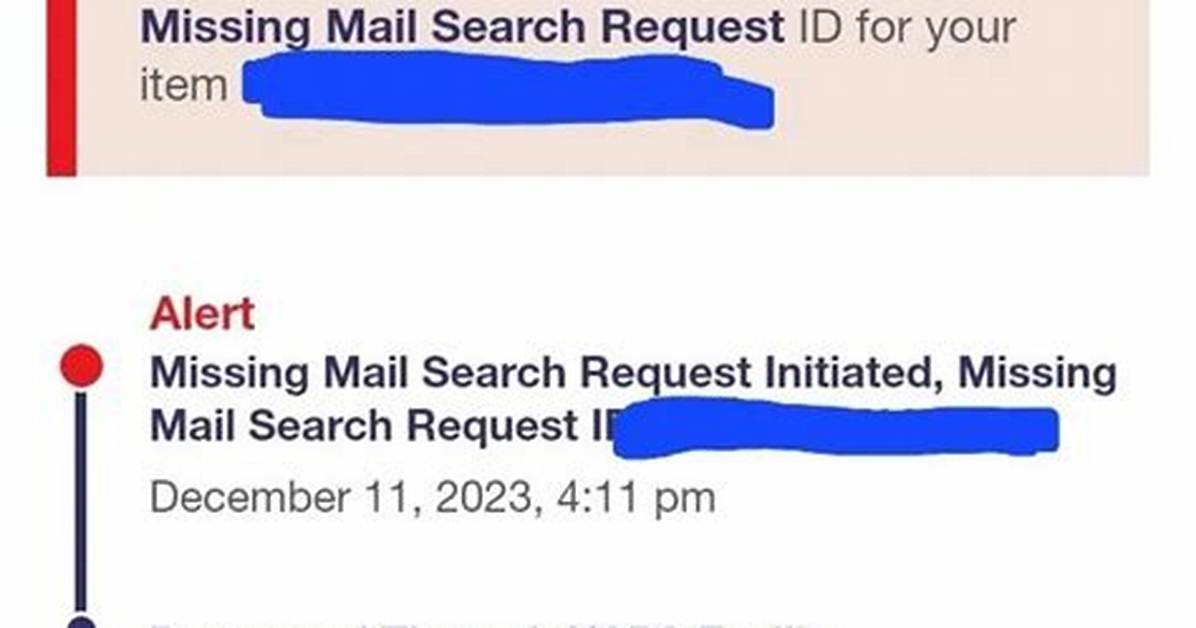 Do Missing Mail