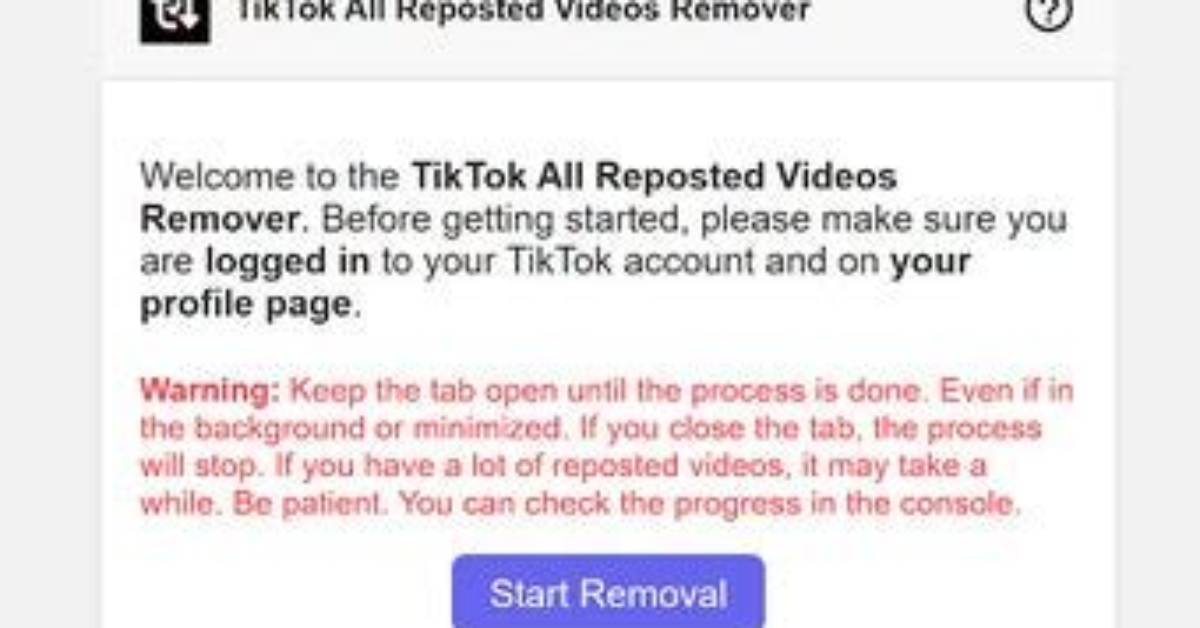 Do Tiktok Repost Remover Extensions Actually Work or Will They Get Your