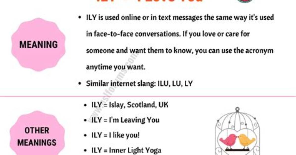 Does Ily Actually Mean What You Think the Hidden Risk Behind