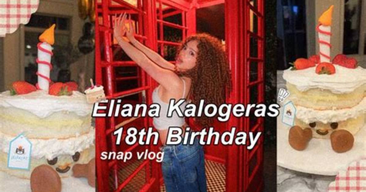 Eliana Kalogeras Birthday Age Proof Vlogs Milestones And