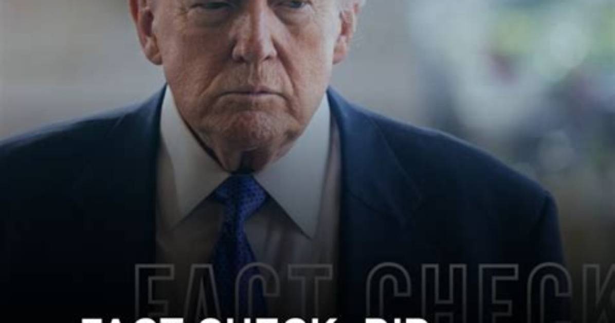 Fact Check Did Any
