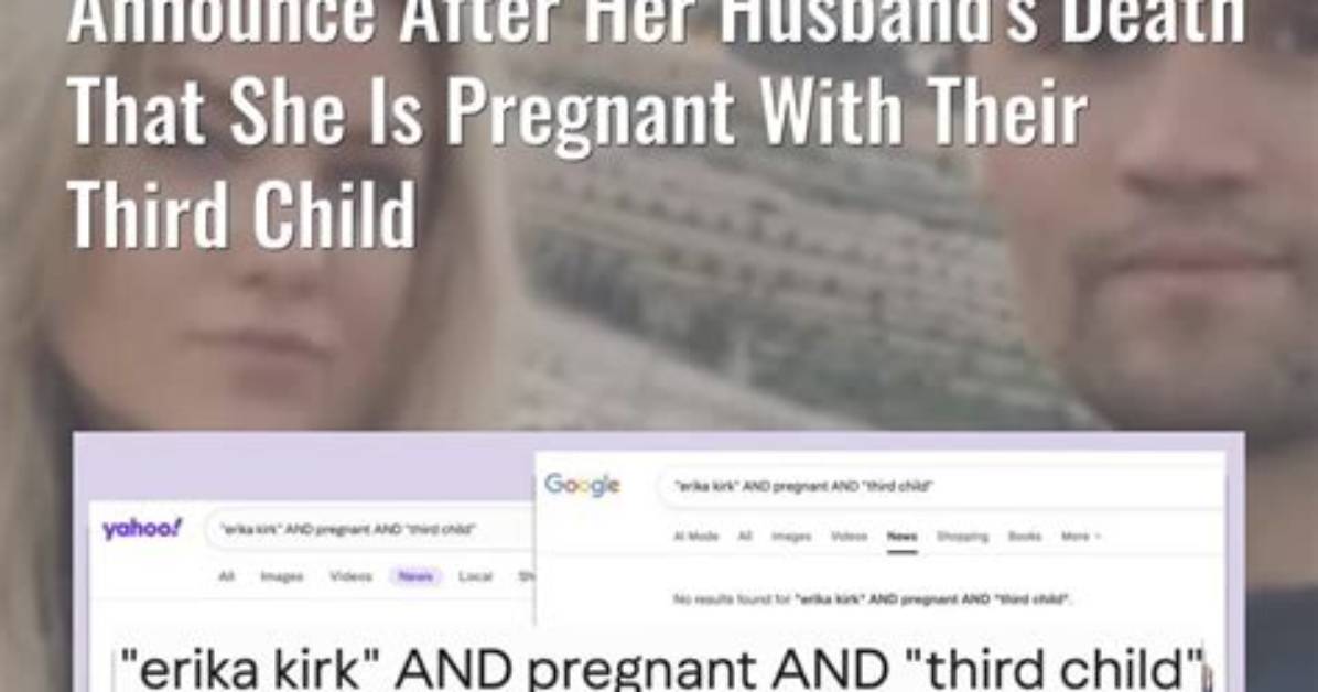Fact Check Erika Kirk Did Not Announce a Third Pregnancy After Husband S