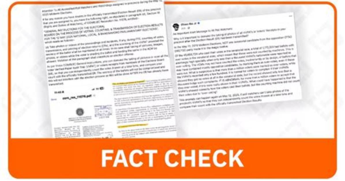 Fact Check the Receipts Behind The