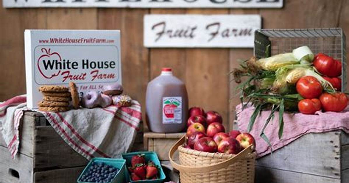 Fact Checking White House Fruit Farm