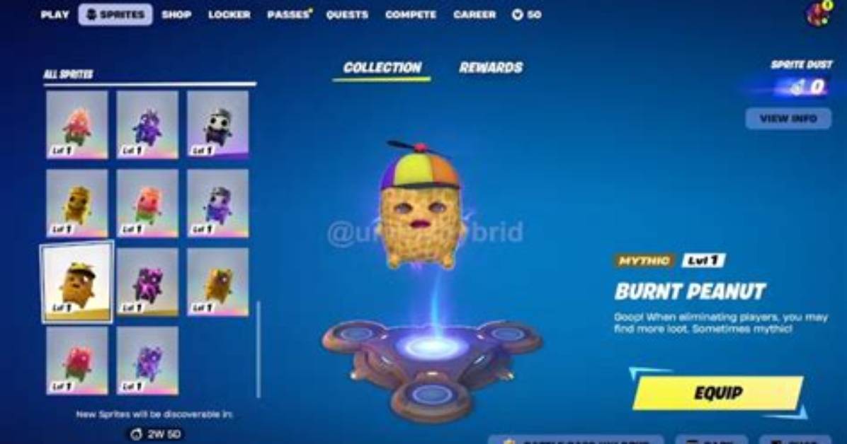 Fortnite Burnt Peanut Secret Is the Rare Chapter 7 Season 3 Drop Real or A