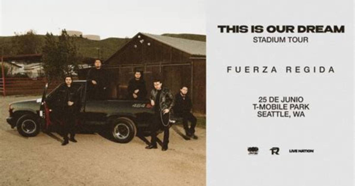 Fuerza Regida Seattle Live Full Stage Production and Stadium