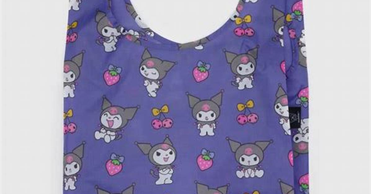 Hello Kitty Tote Bag Comparison Baggu Silhouettes vs Kate Spade