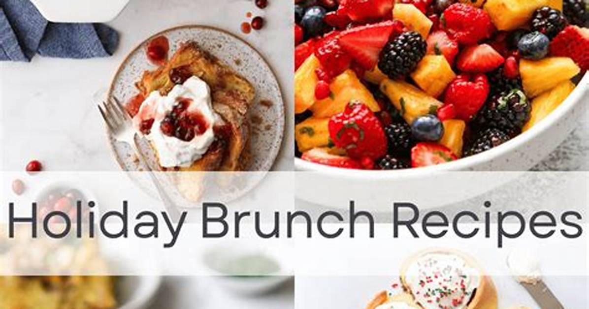 Holiday Brunch Solved Overnight Prep to Tabletop French