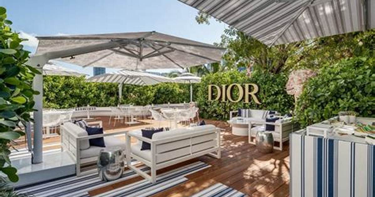 How Dior Cafe Sparked Miami Design District S Boom in Luxury