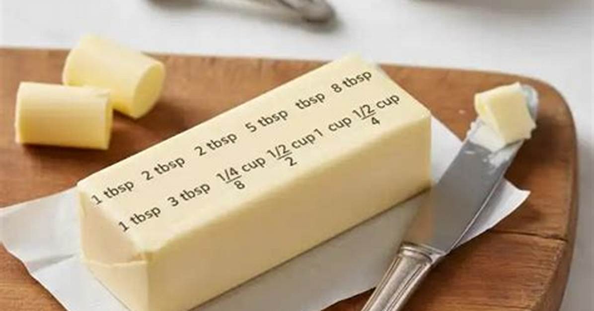 How Many Tbsp of Butter in 1 3 Cup the Precise Baking