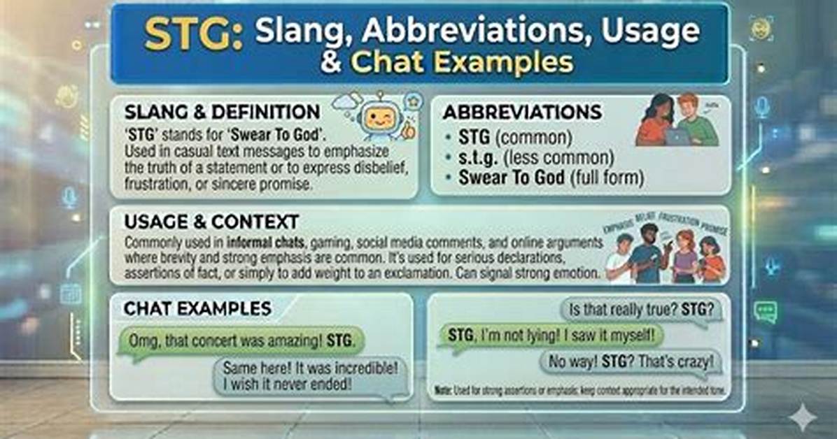 How Text Slang Evolved What Stg Means in Today S