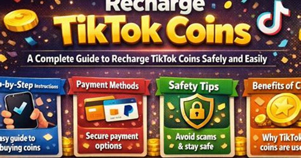 How to Buy Tiktok Coins Safely Complete Recharge Guide Payment Options And