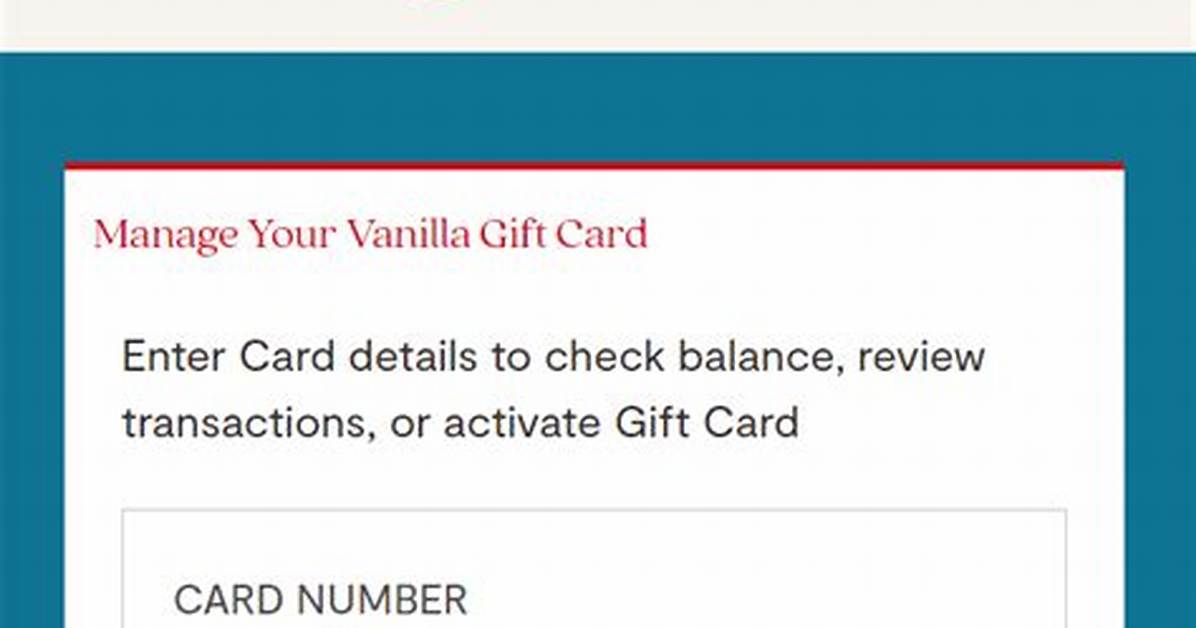 How to Check Your Vanilla Gift Card Balance Online by Phone and In