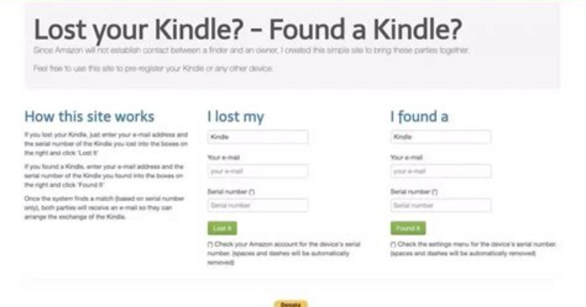 How to Find a Lost Kindle the Complete Recovery And