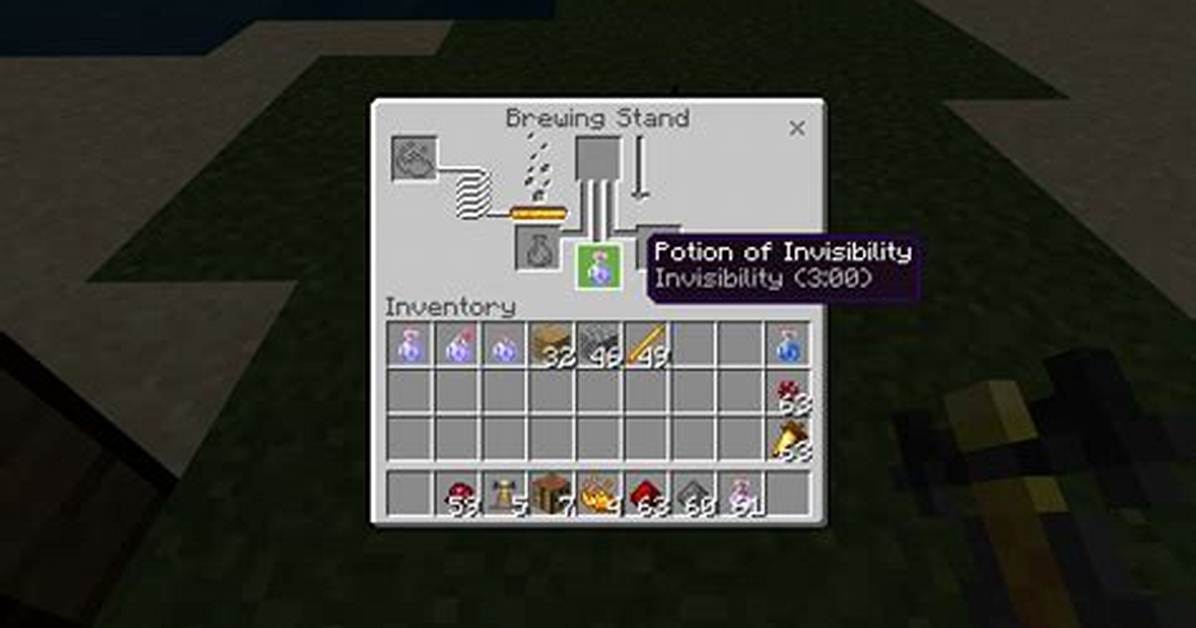 How to Make Invisibility Potion in Minecraft Fast Recipe Duration and Faq