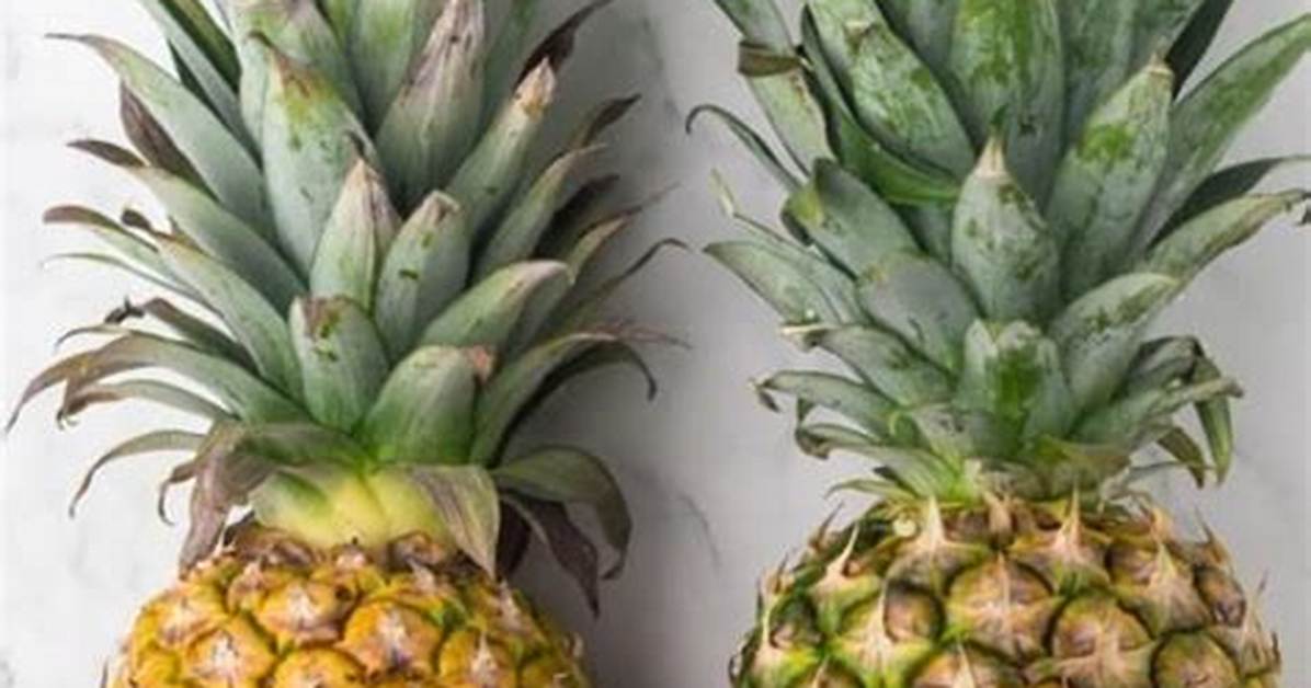 How to Tell If a Pineapple Is Ready to Eat the Complete Grocery