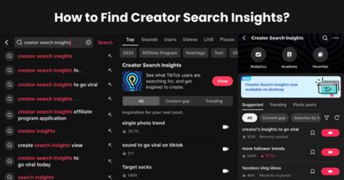 How to Use Creator Search Insights in 2026 the Complete Step by Step