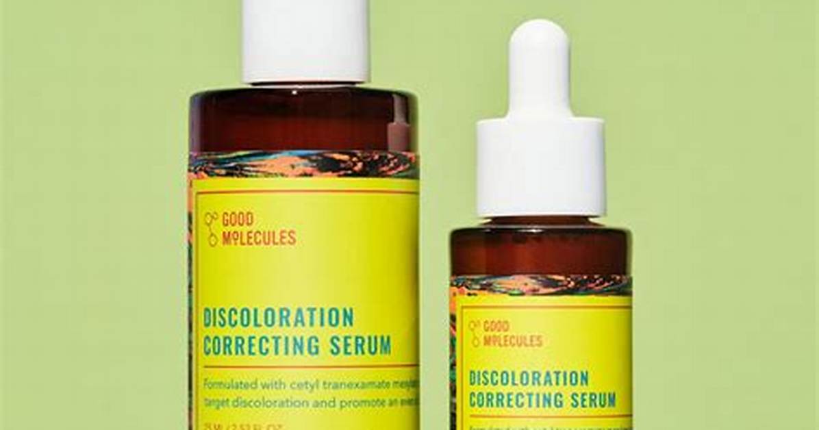 How to Use Good Molecules Discoloration Correcting Body