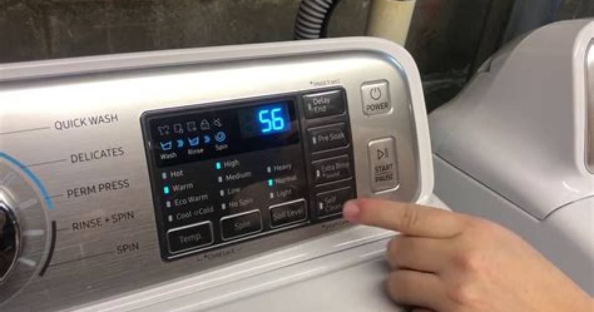 How to Use Samsung Self Clean Washer Step by Step Instructions Pro