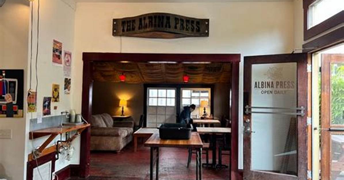 Inside Albina Press the Unshakable Icon