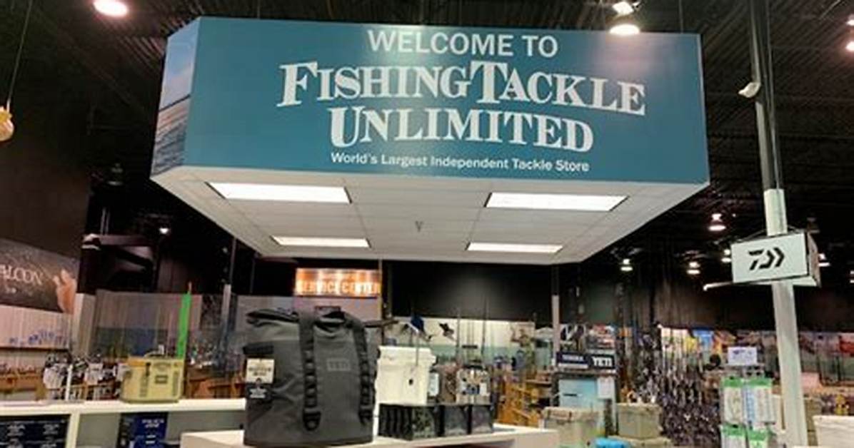 Inside Fishing Tackle Unlimited a Look at Top Gear Combos In